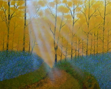 Where the Spirit Lives - forest landscape painting